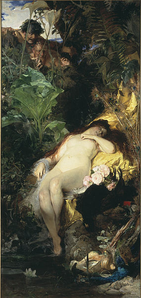 Nymph and Fauns